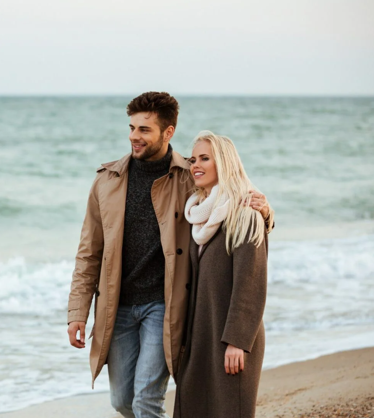 Couple on beach
